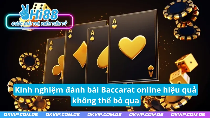 Chiến thuật chơi bài Baccarat 