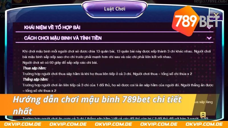 Cách chơi mậu binh trong 789bet mà anh em cần nắm