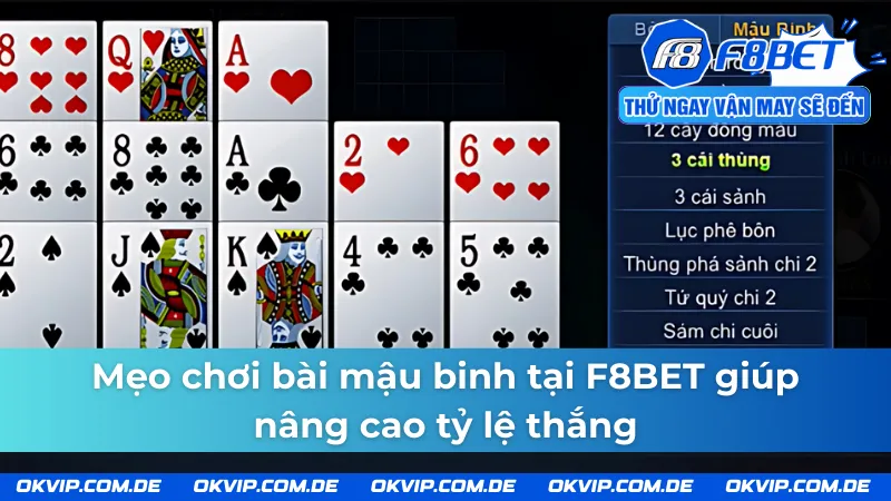 Những mẹo chơi bài mậu binh F8BET