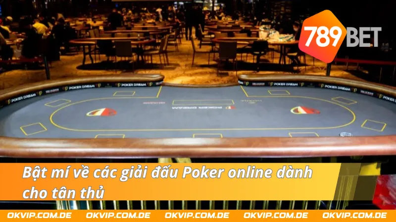 Bật mí về các giải đấu Poker 789Bet dành cho người mới