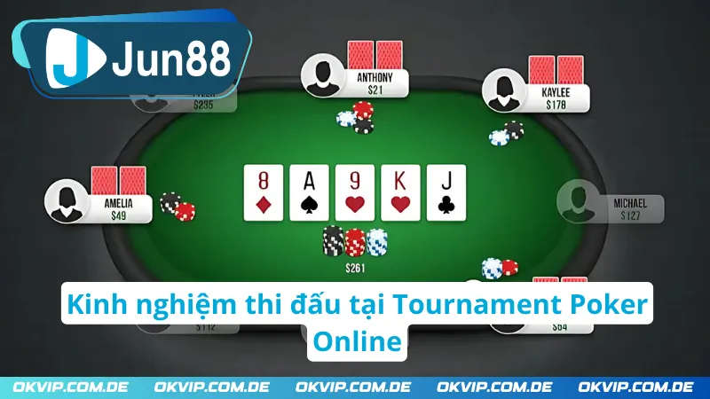 Kinh nghiệm chơi Tournament Poker Online