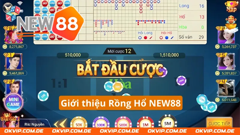 Rồng Hổ NEW88 và những điểm mạnh cuốn hút cược thủ