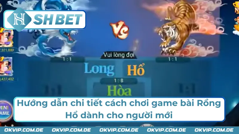 Cách tham gia chơi Rồng Hổ SHBET chuẩn nhất 