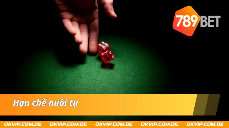 Người chơi nên hạn chế việc nuôi tụ trong Xóc Đĩa 789bet